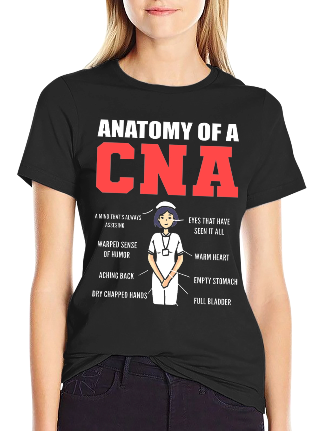 Anatomy of a CNA T-Shirt