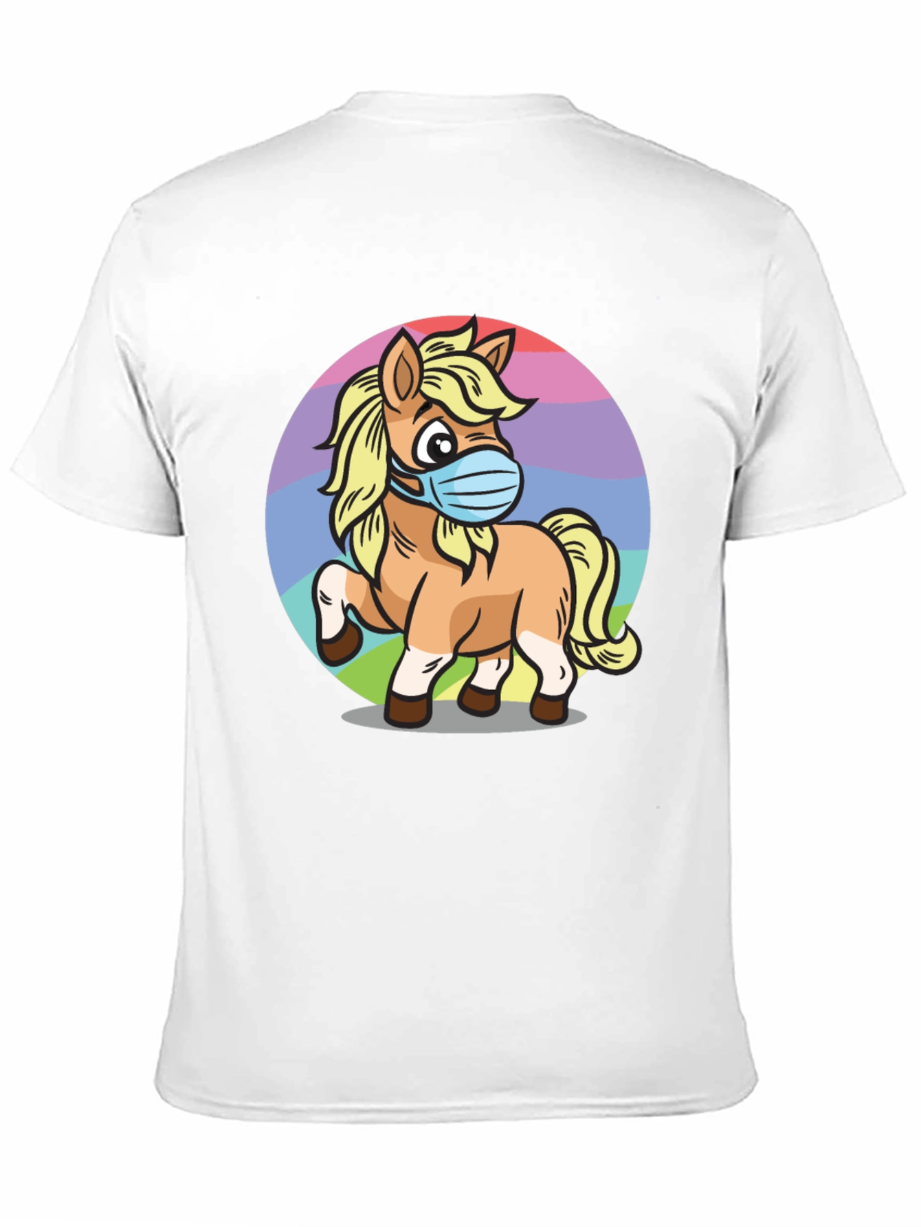 Masked Pony Graphic Tee - Stylish & Comfy