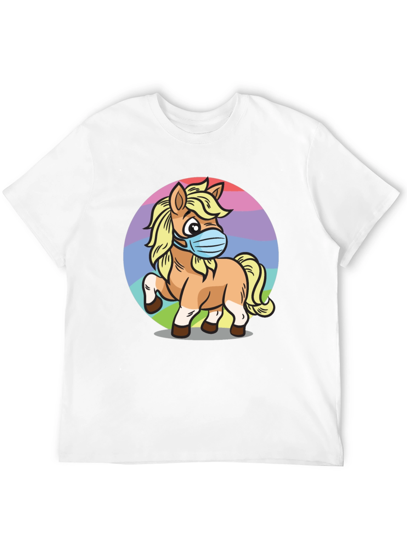 Masked Pony Graphic Tee - Stylish & Comfy