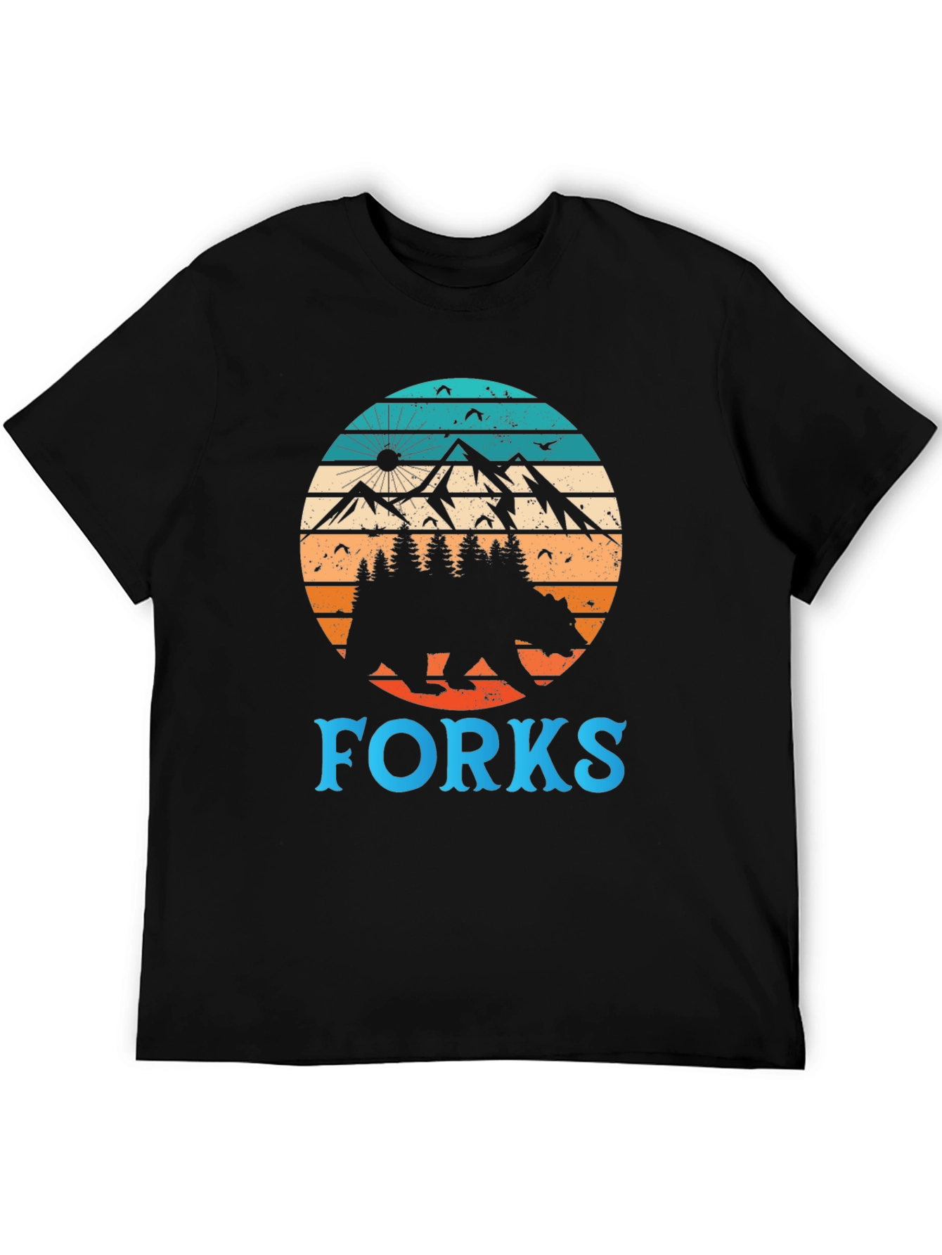 Forks Bear Mountain T-Shirt Graphic Tee