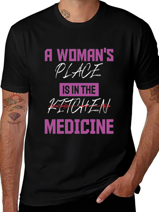 Empowered Woman T-Shirt - Medicine Design