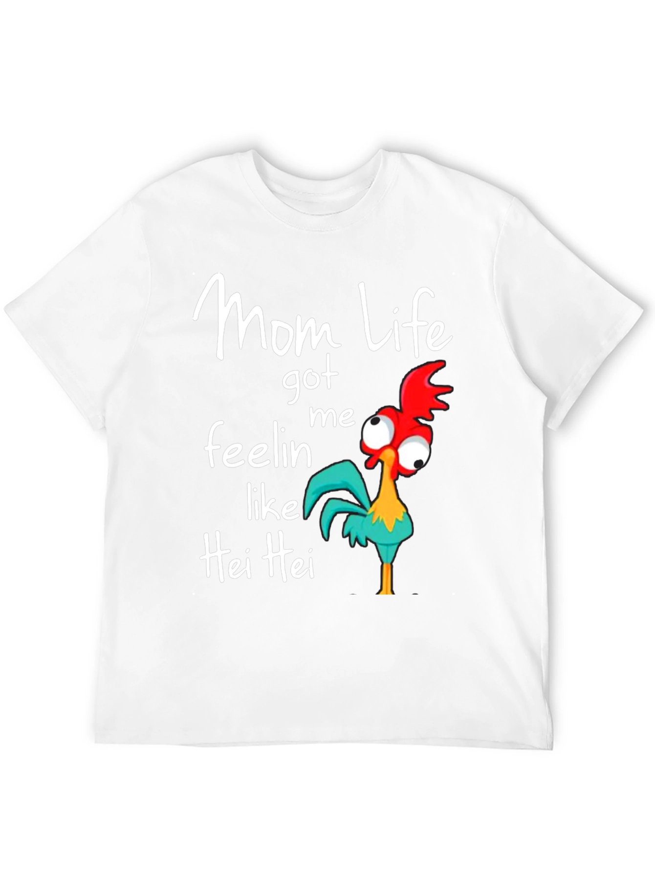 Mom Life Hei Hei Graphic Tee