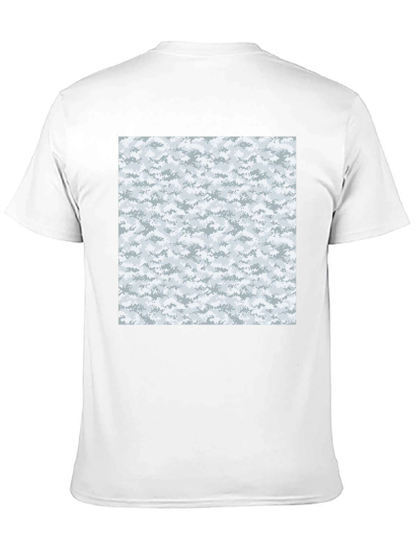 Urban Camo T-Shirt - Black Cotton Blend Modern Style