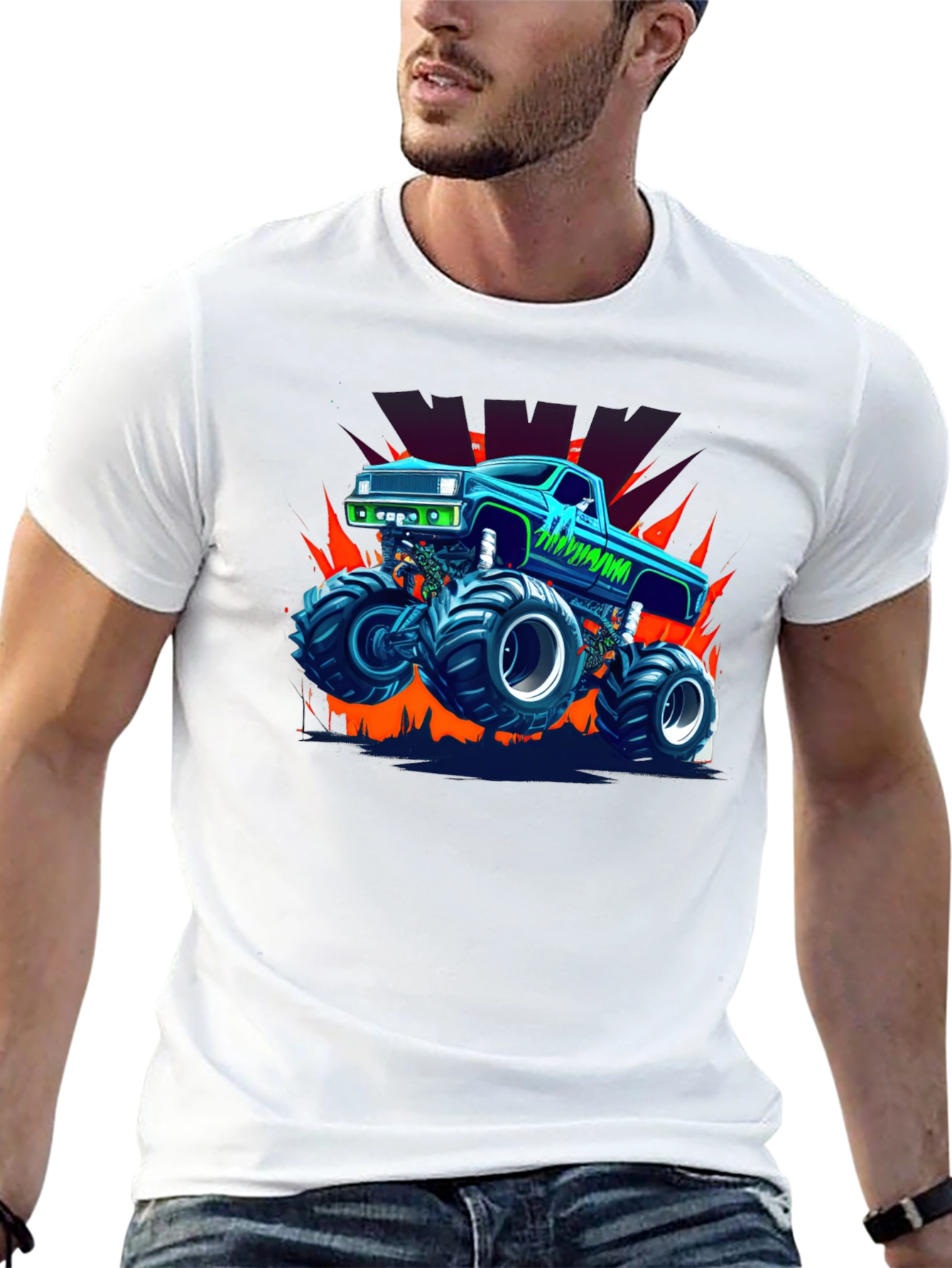 Monster Truck Graphic T-Shirt