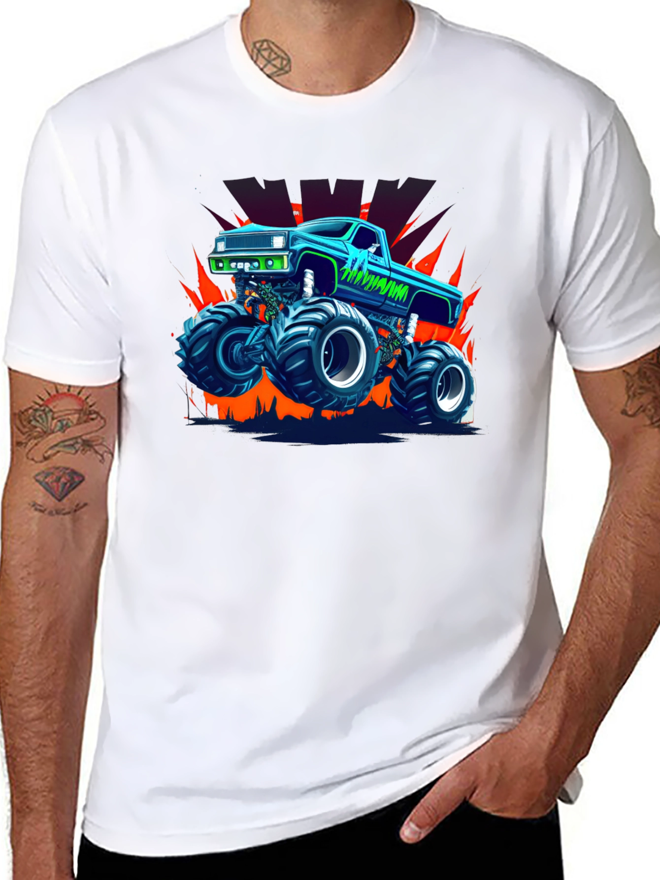 Monster Truck Graphic T-Shirt