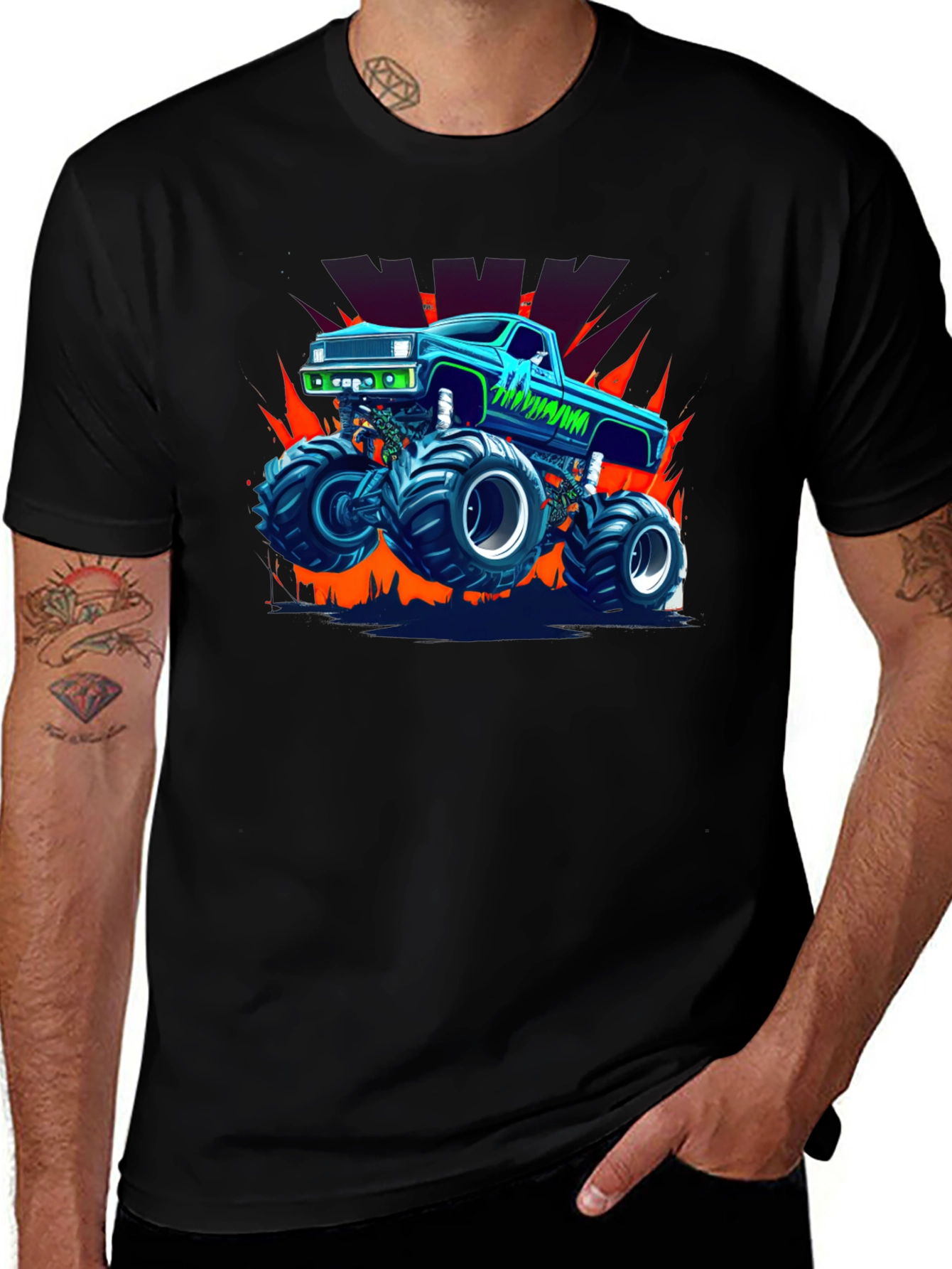Monster Truck Graphic T-Shirt