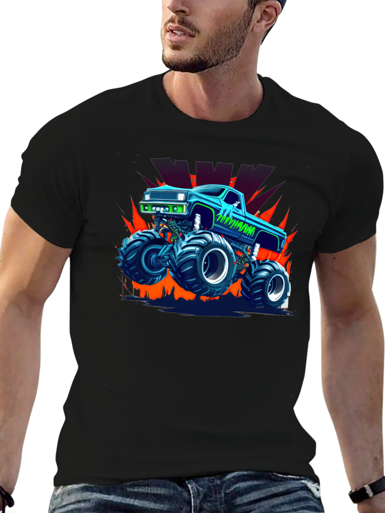 Monster Truck Graphic T-Shirt