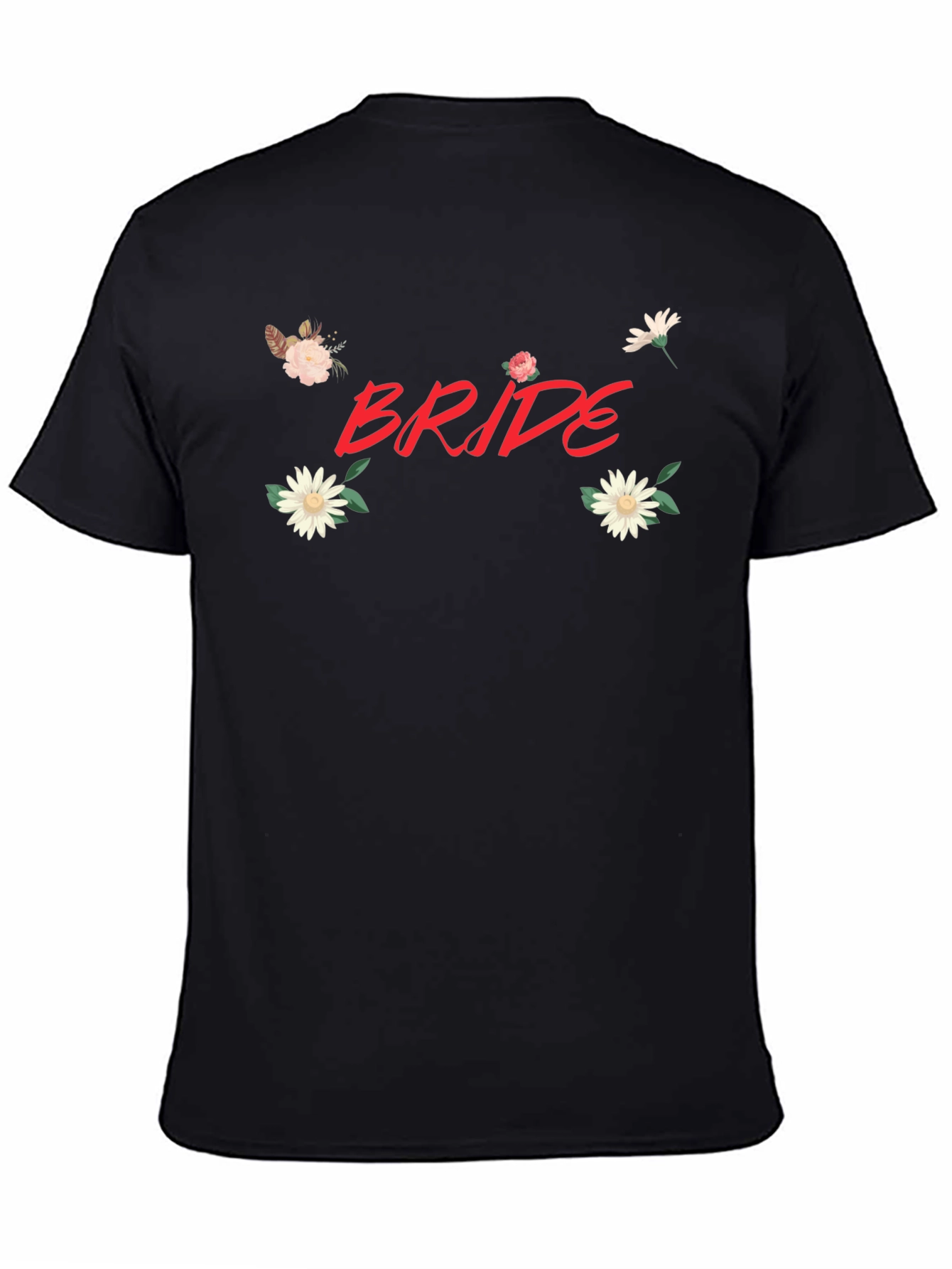 Bride T-Shirt - Floral Design