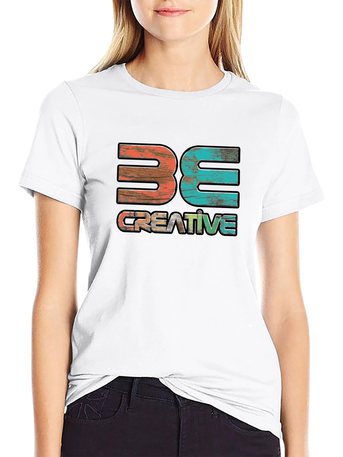 Be Creative Graphic T-Shirt - Unique Design
