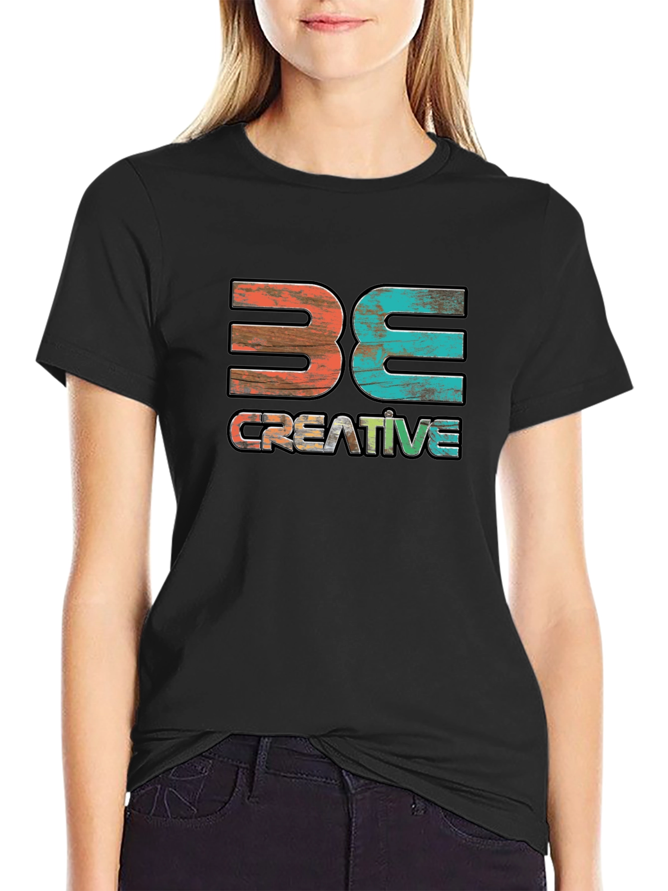 Be Creative Graphic T-Shirt - Unique Design