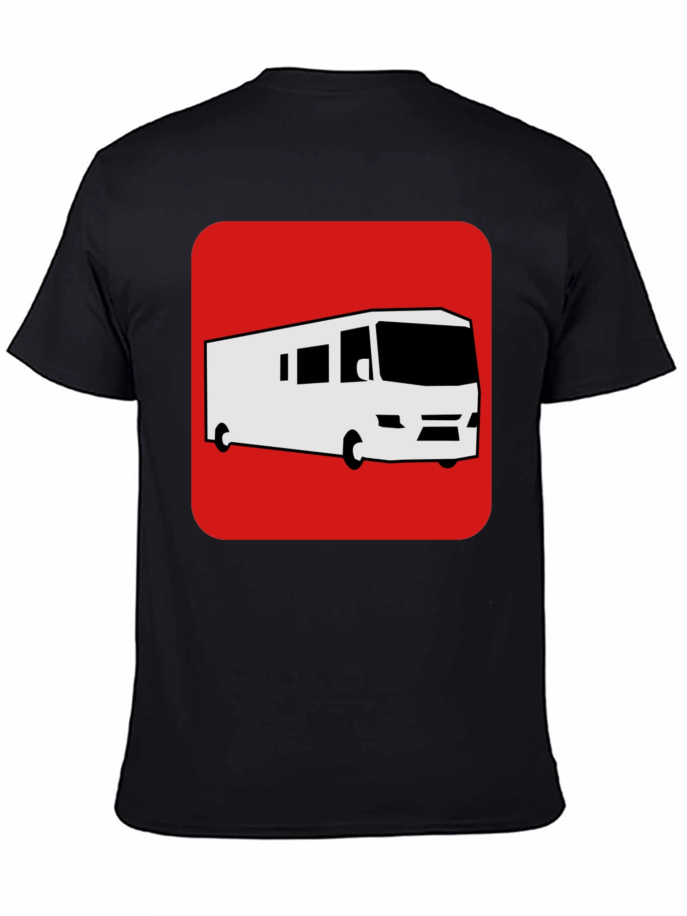 RV Camper T-Shirt - Black Graphic Tee