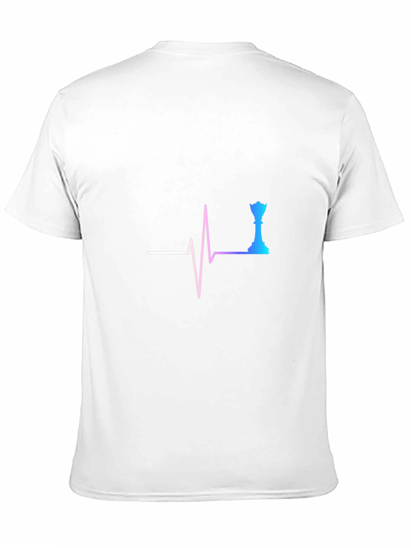 Chess Queen Lifeline Black T-Shirt