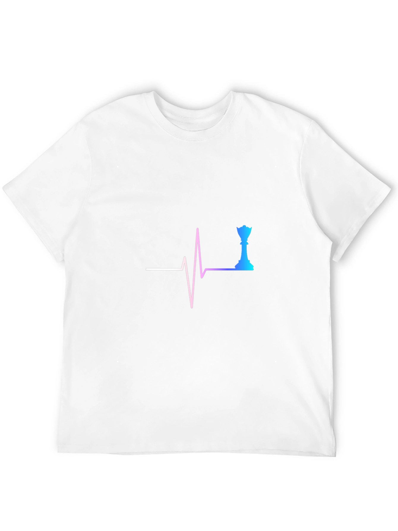 Chess Queen Lifeline Black T-Shirt