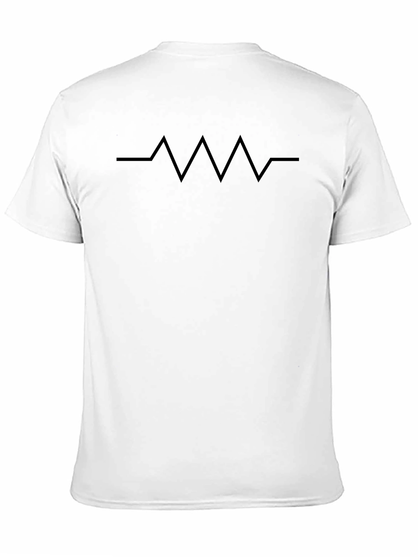 Resistor Symbol Black T-Shirt - Mens Graphic Tee