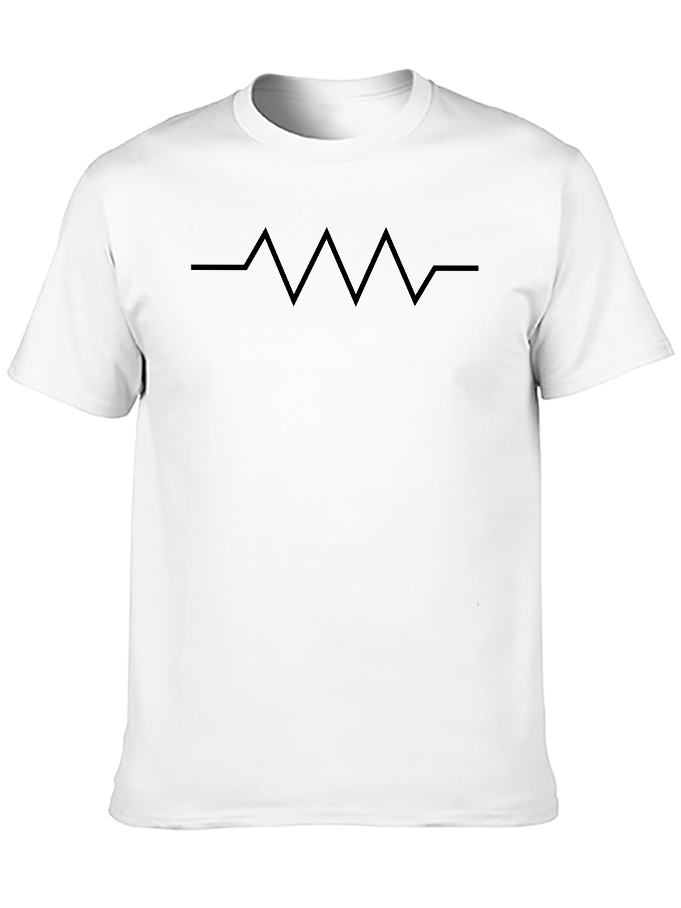Resistor Symbol Black T-Shirt - Mens Graphic Tee