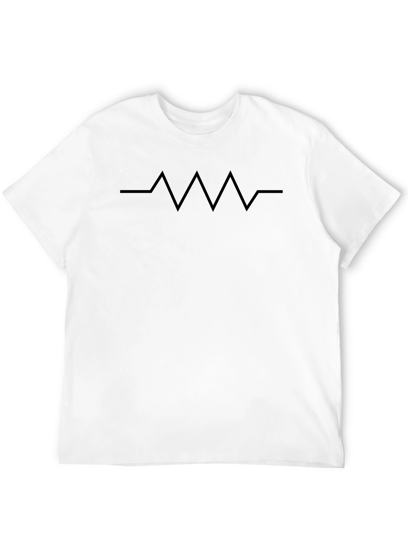 Resistor Symbol Black T-Shirt - Mens Graphic Tee