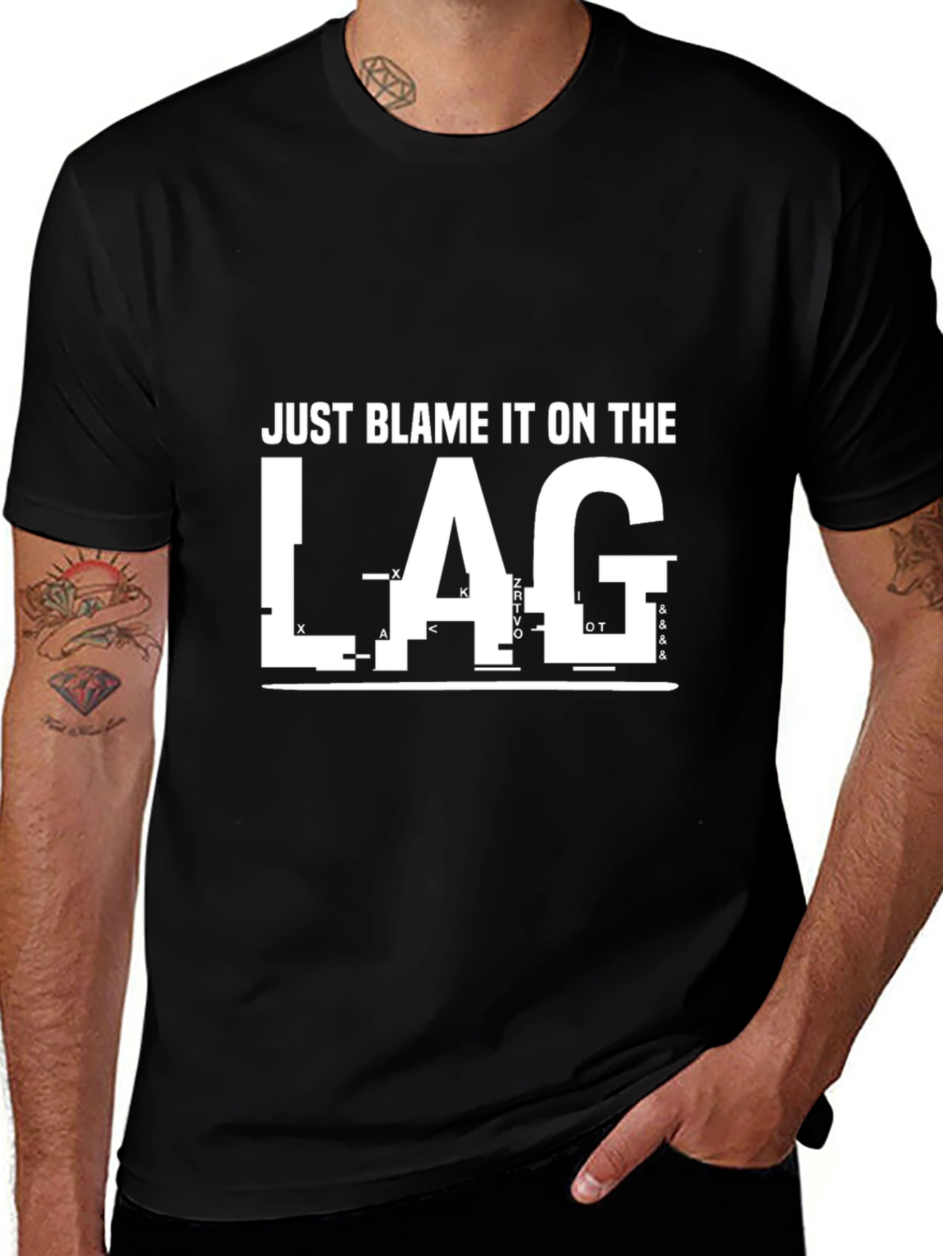 Just Blame it on The Lag Gamer Tee