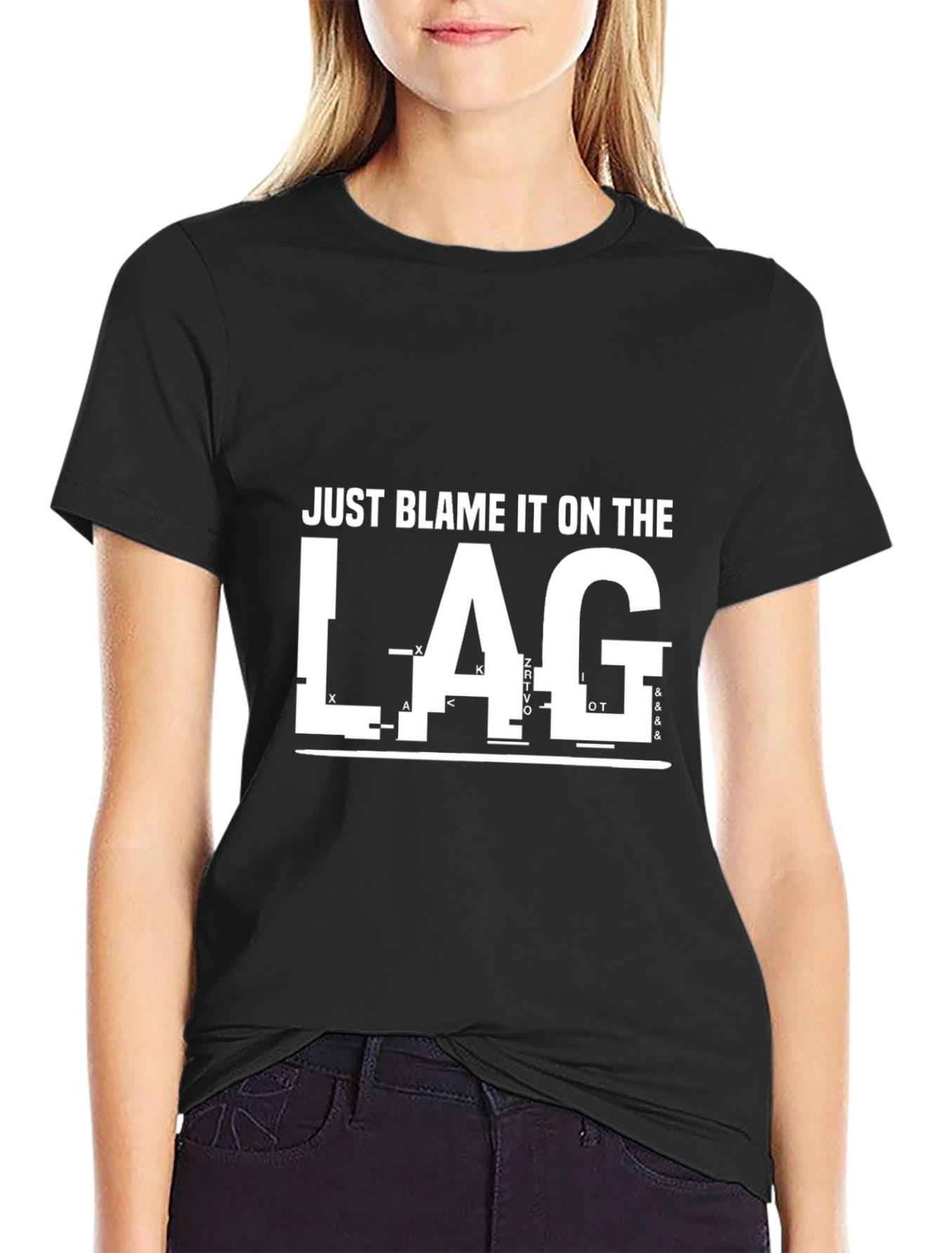 Just Blame it on The Lag Gamer Tee