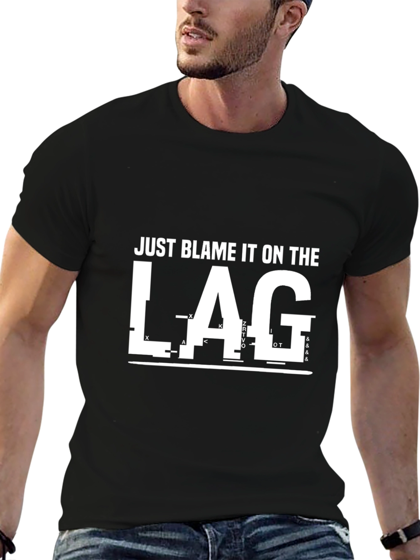 Just Blame it on The Lag Gamer Tee