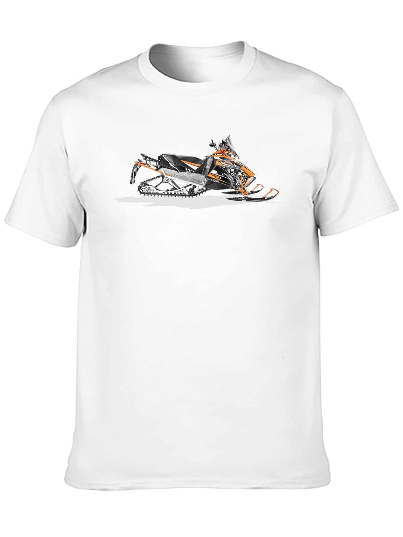 Snowmobile Graphic Tee - Black
