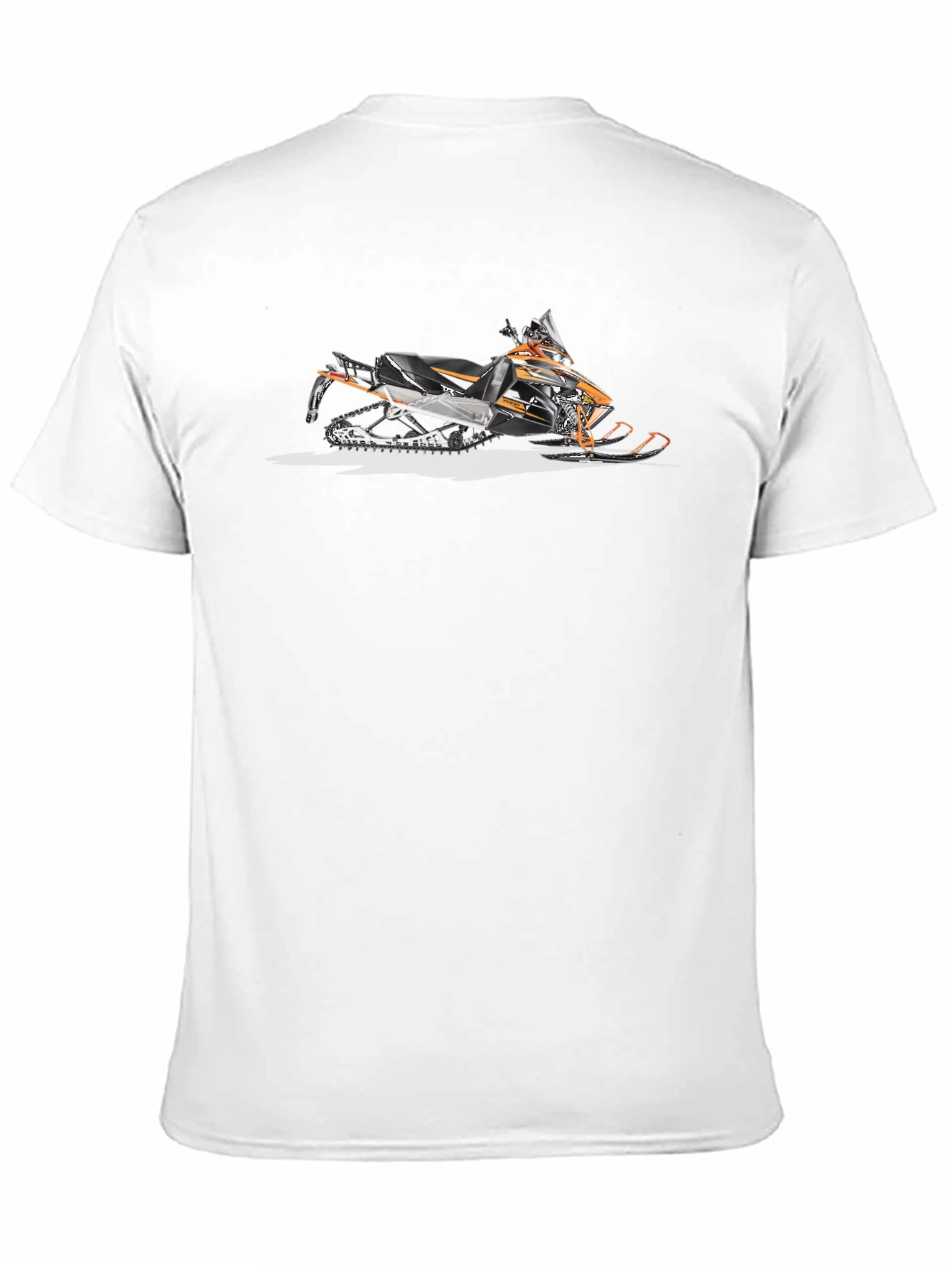 Snowmobile Graphic Tee - Black