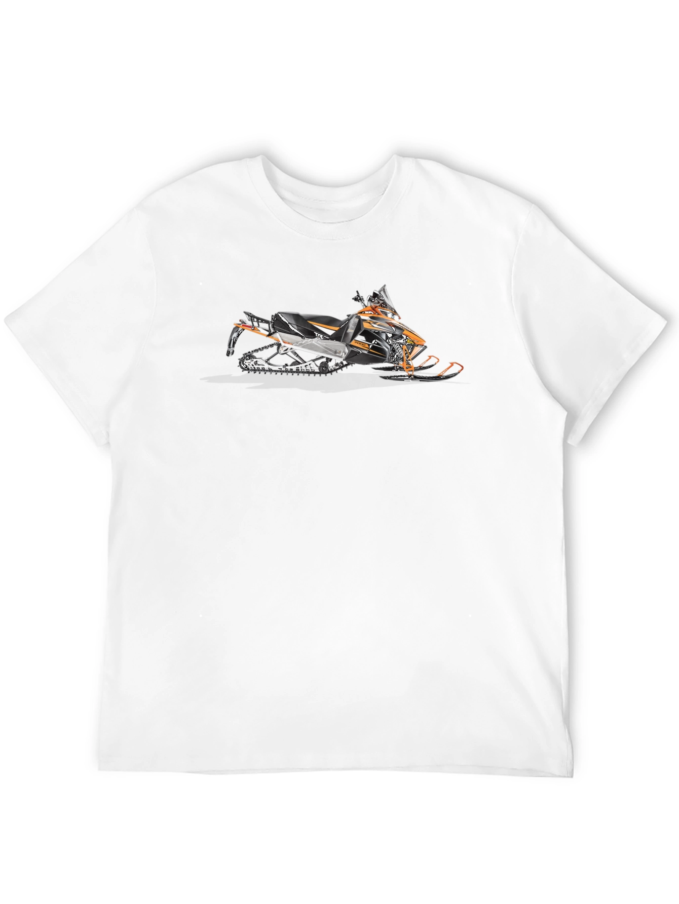 Snowmobile Graphic Tee - Black