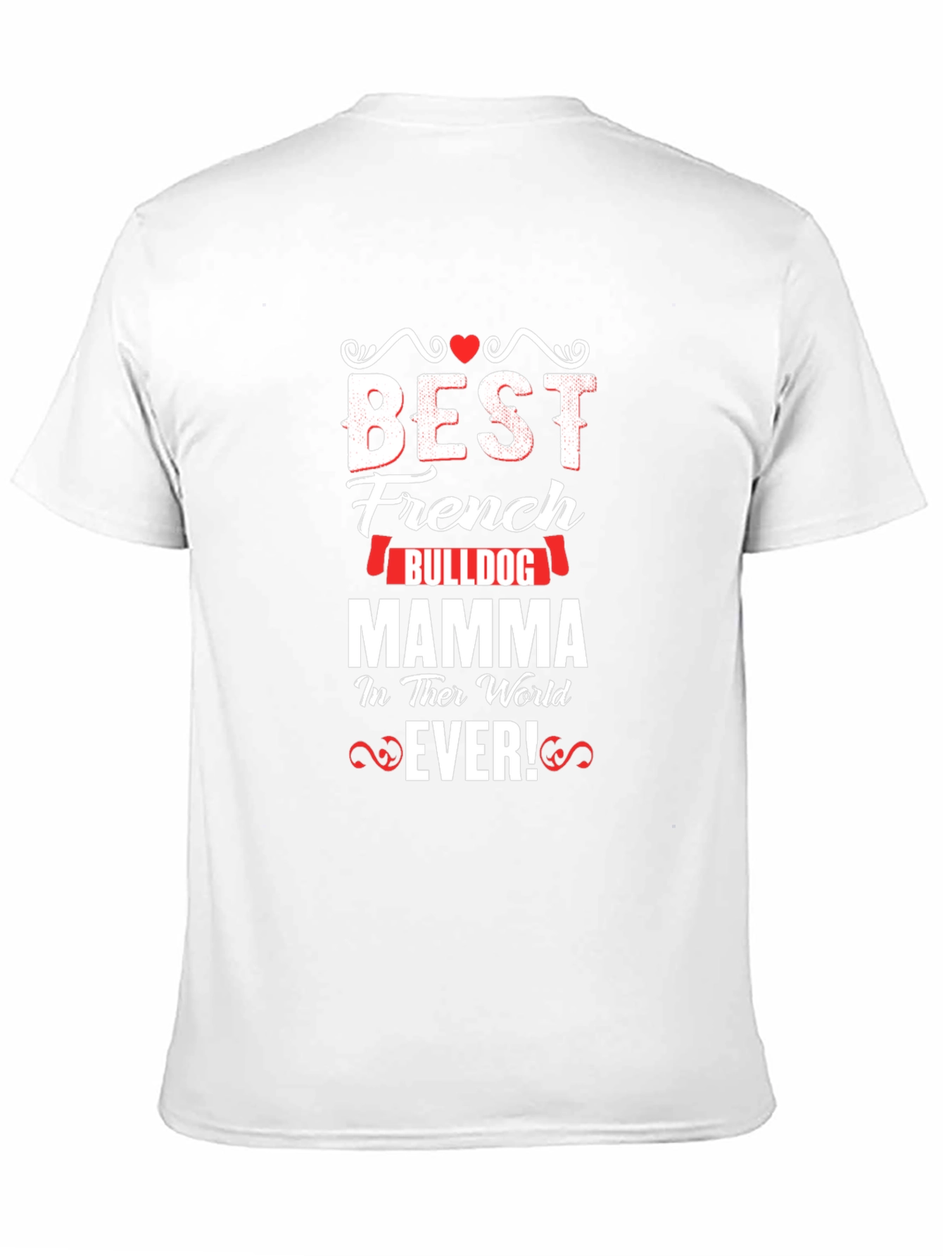 Best French Bulldog Mom T-Shirt - Black