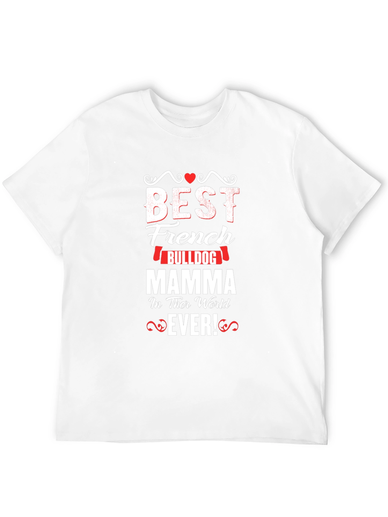 Best French Bulldog Mom T-Shirt - Black