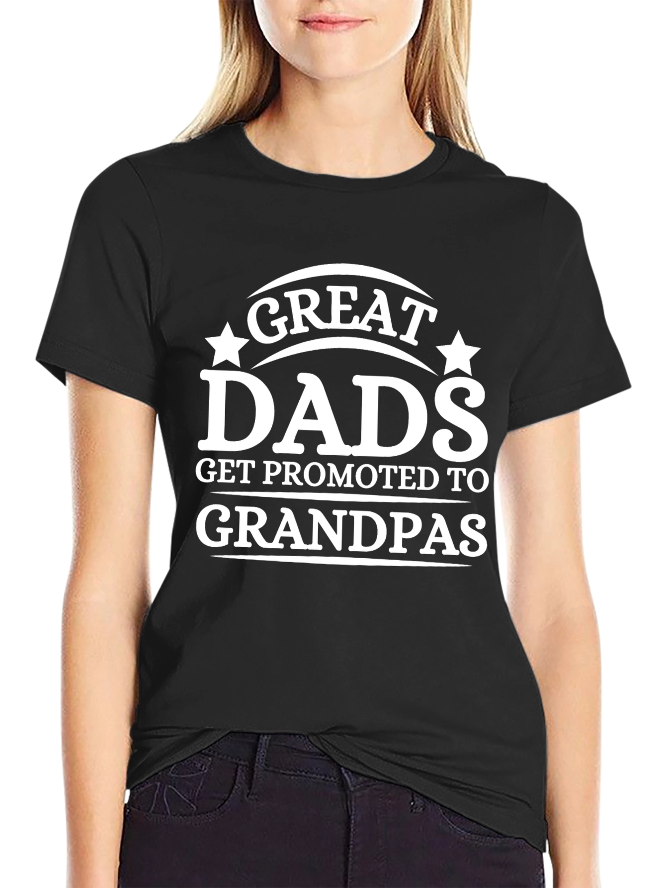 Great Dads Get Promoted To Grandpas Tee