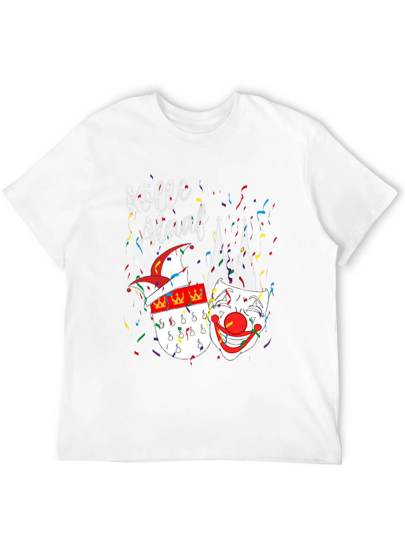 Köln Carnival T-Shirt - Black Crew Neck
