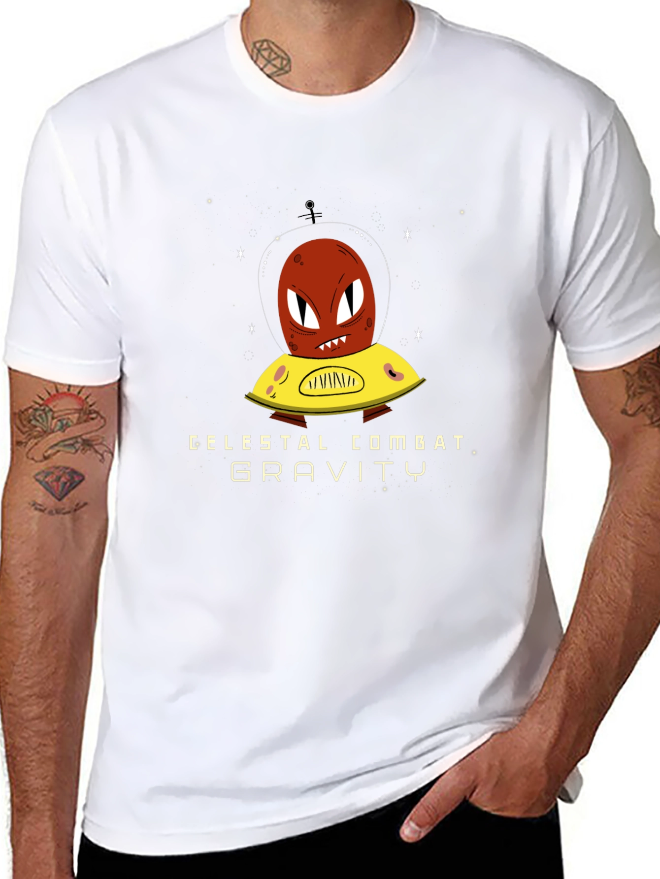 Celestial Combat Gravity T-Shirt