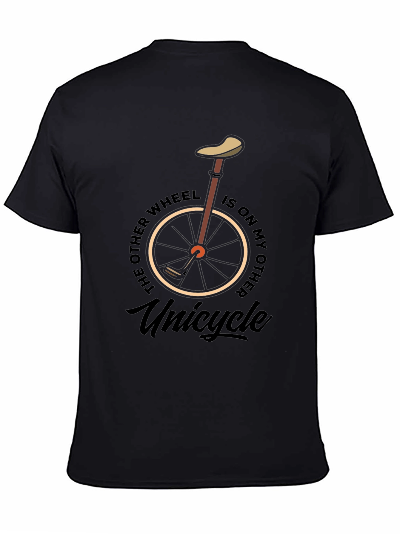 Funny Unicycle Graphic Tee