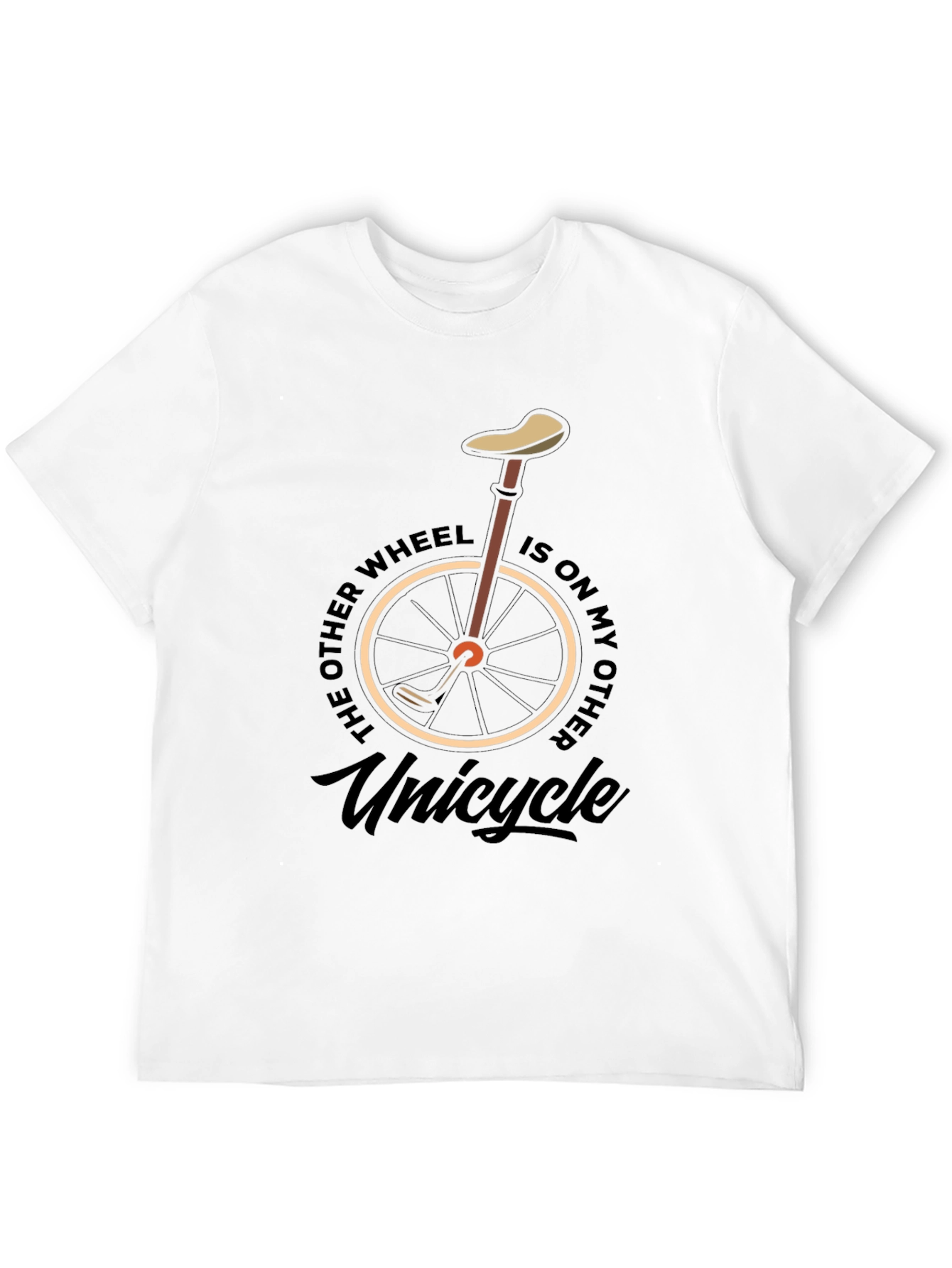 Funny Unicycle Graphic Tee
