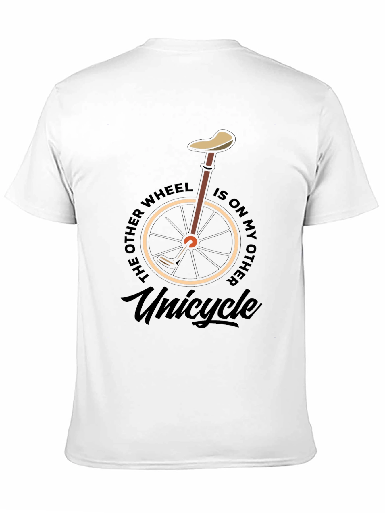 Funny Unicycle Graphic Tee