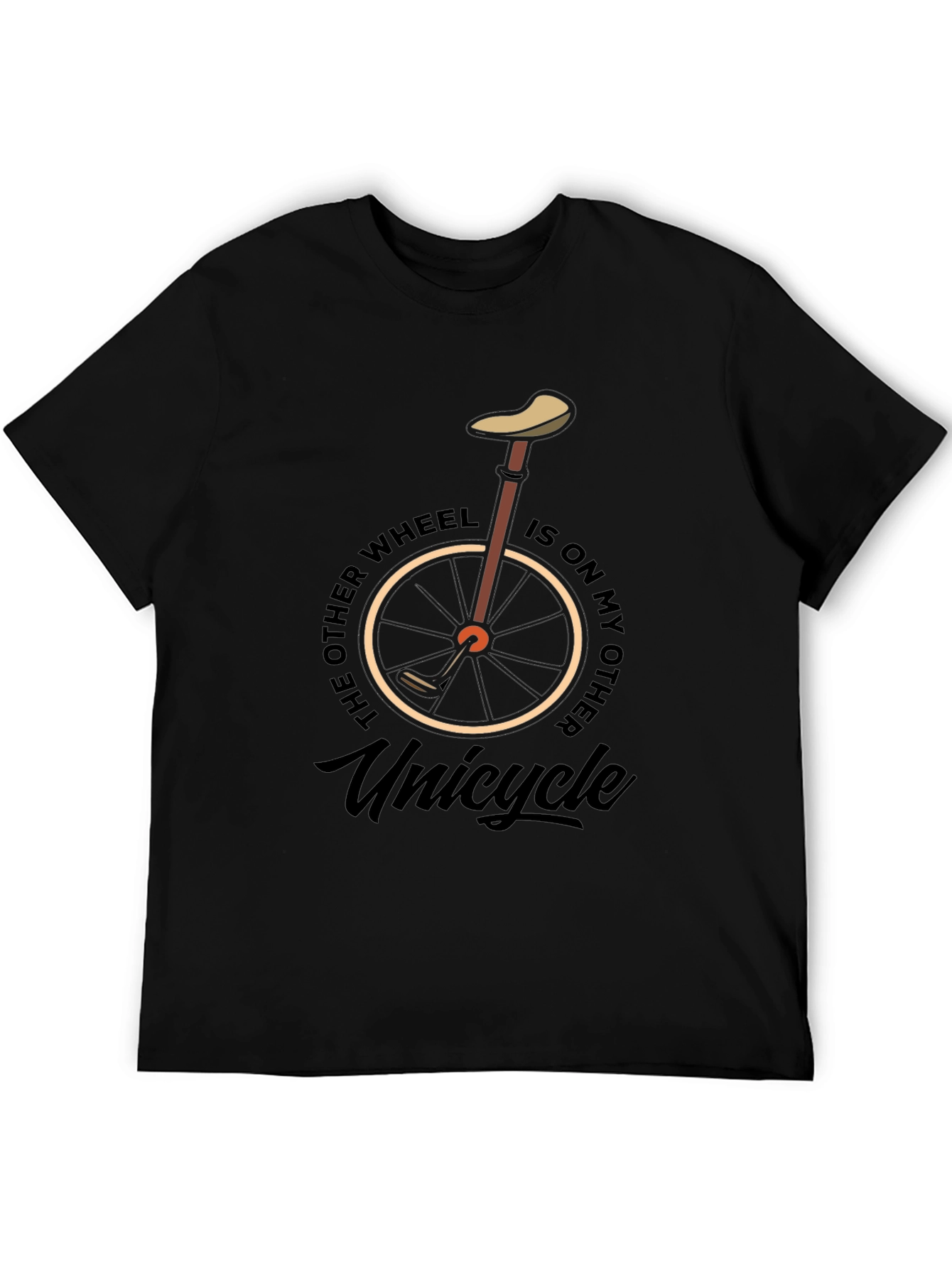 Funny Unicycle Graphic Tee