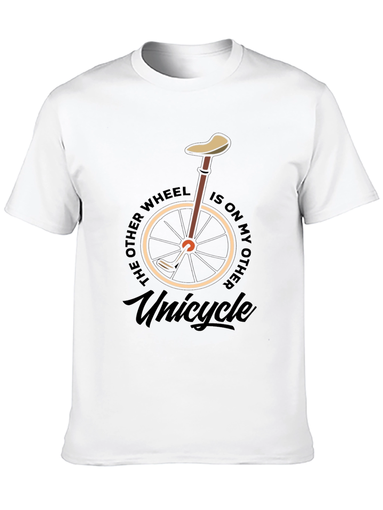Funny Unicycle Graphic Tee