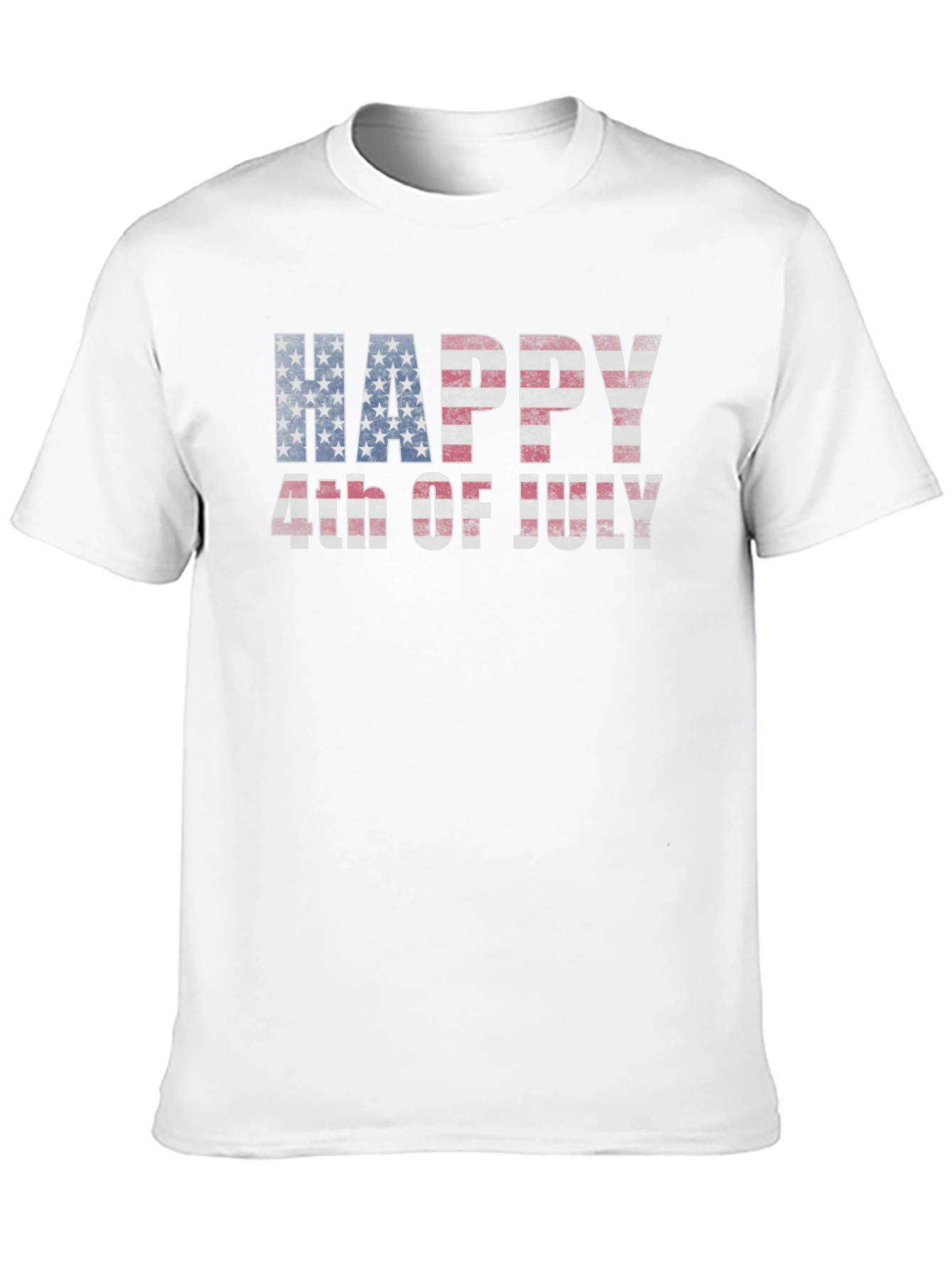 Happy 4th of July Patriotic American Flag T-Shirt