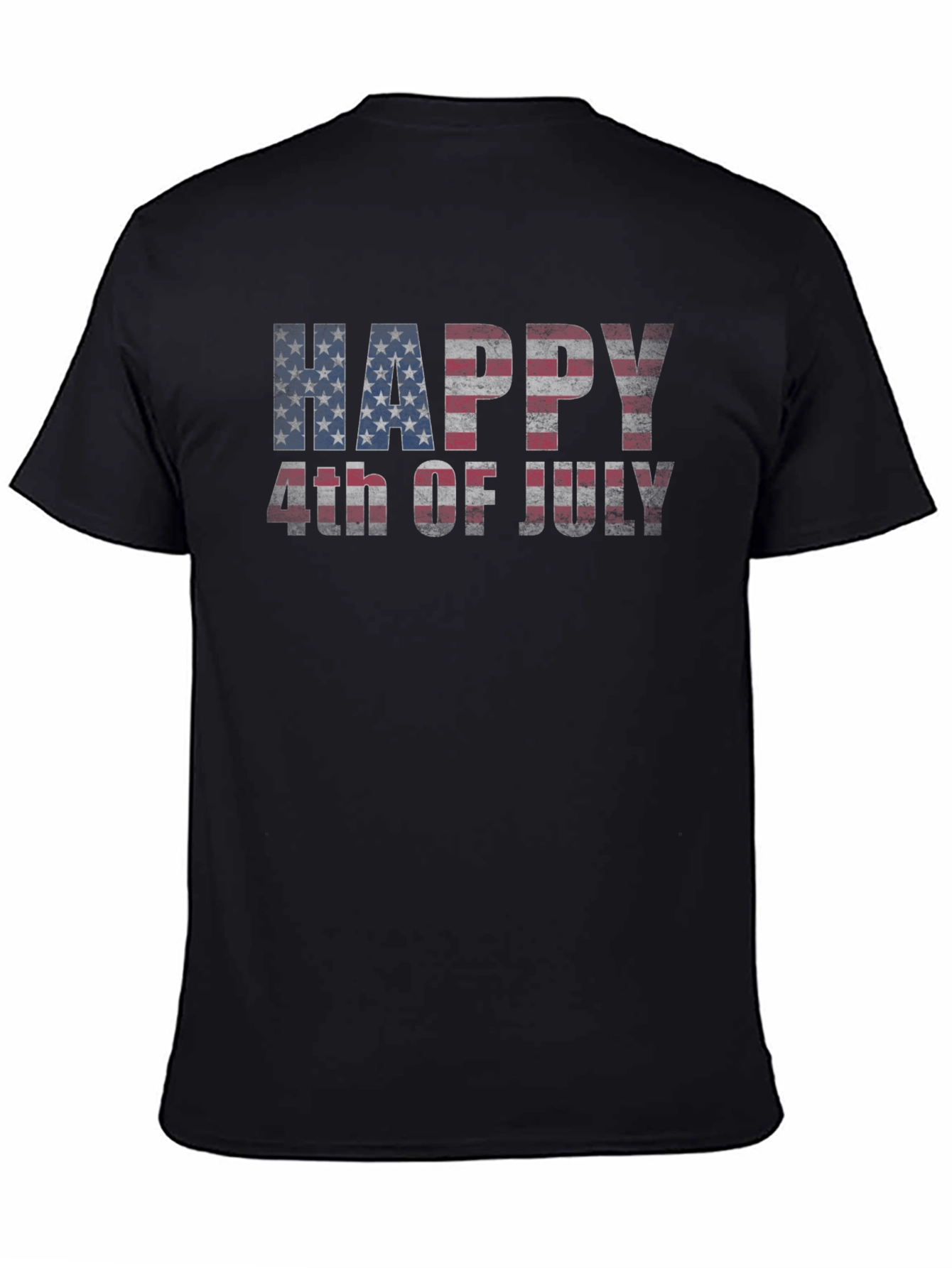 Happy 4th of July Patriotic American Flag T-Shirt