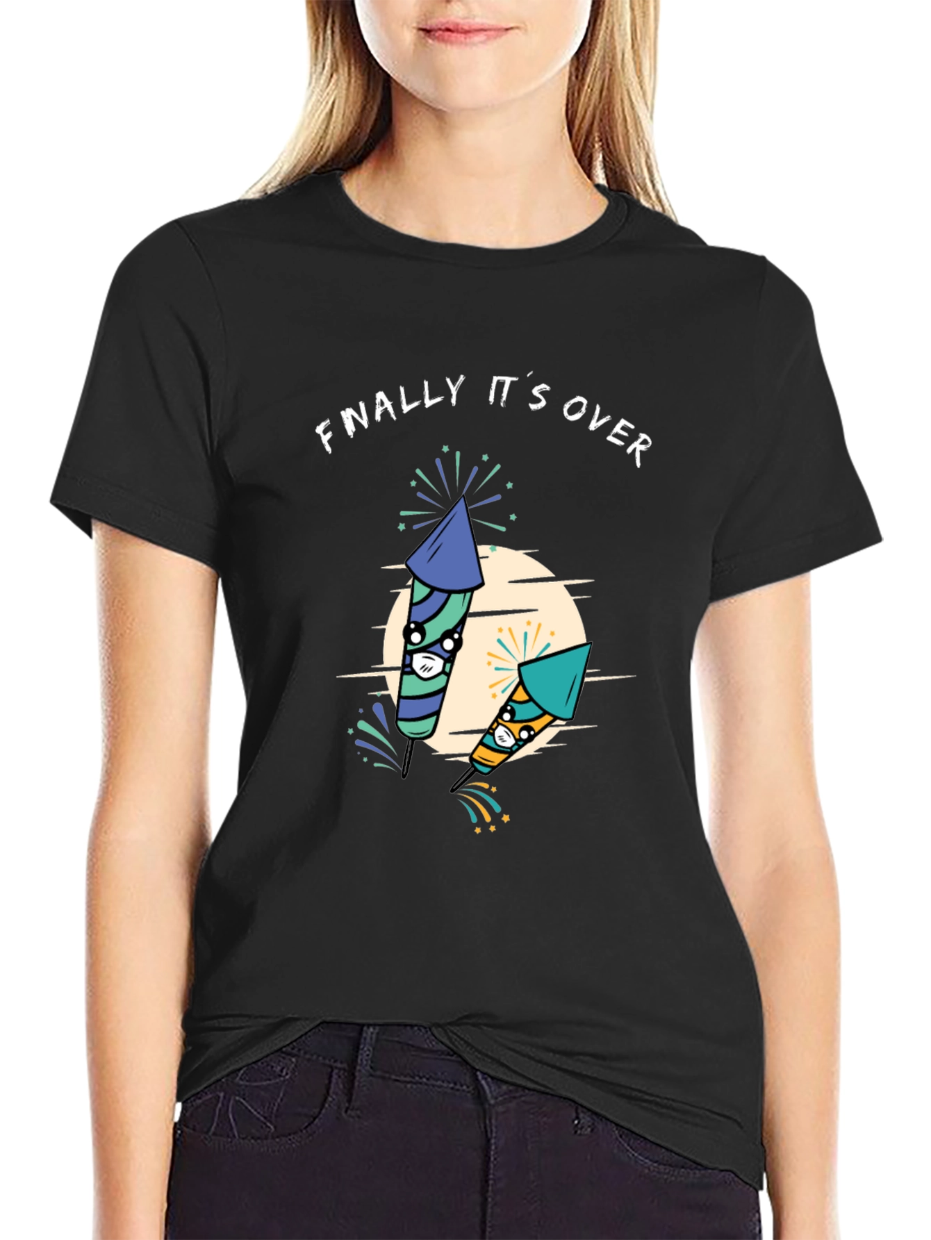 Finally Its Over Graphic Tee - Relaxed Fit