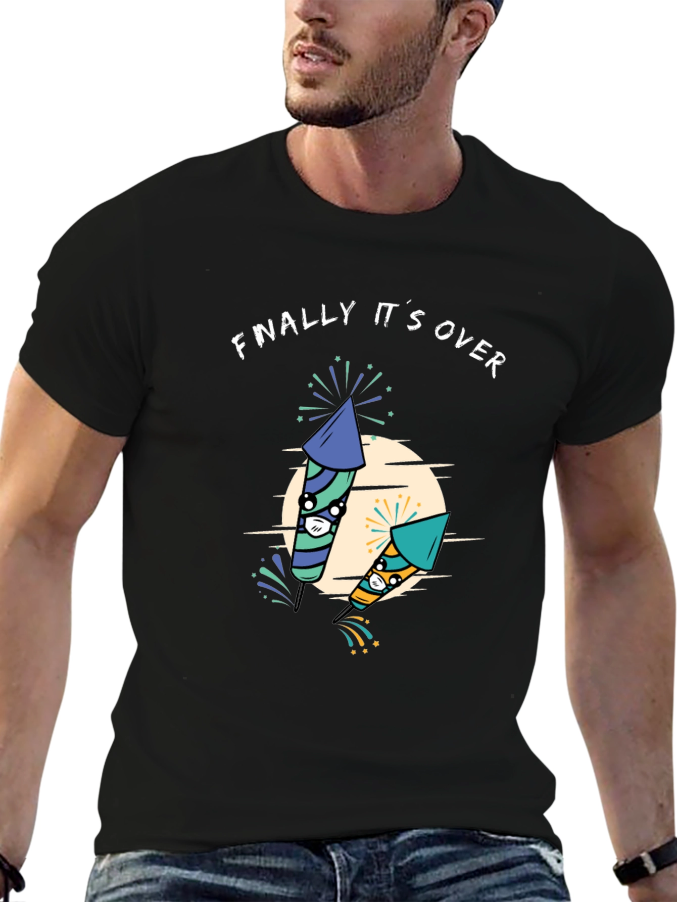 Finally Its Over Graphic Tee - Relaxed Fit