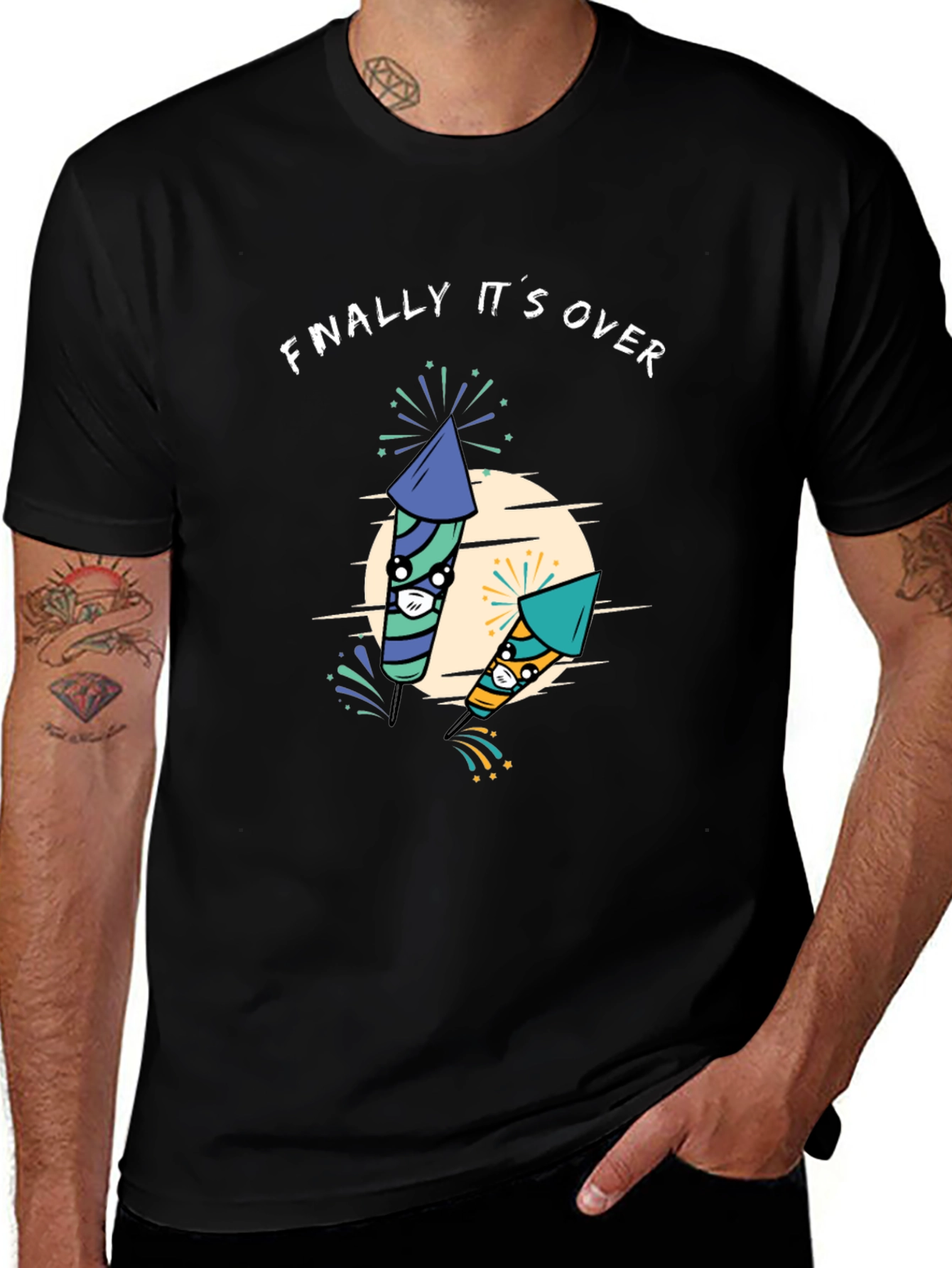 Finally Its Over Graphic Tee - Relaxed Fit