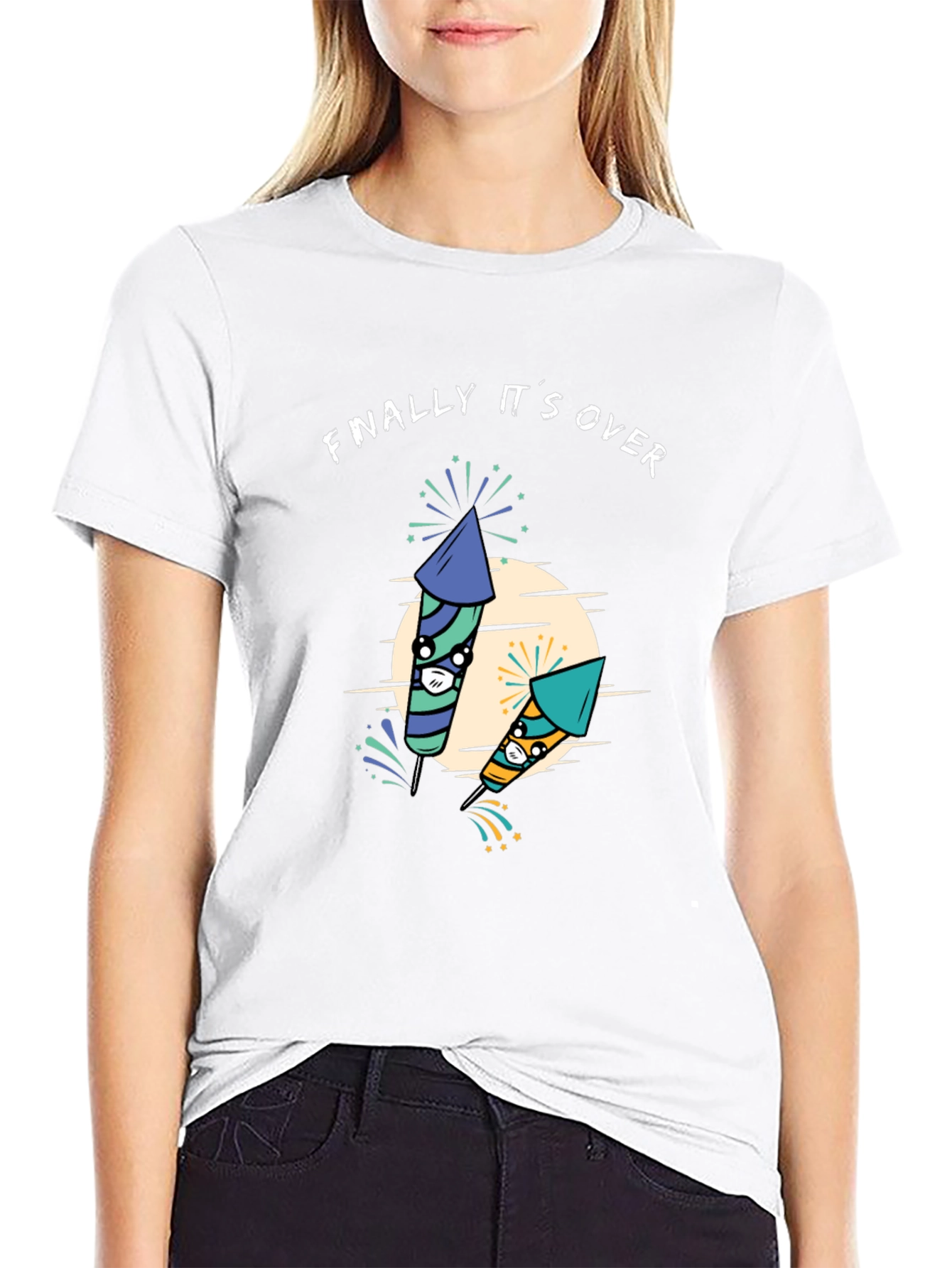 Finally Its Over Graphic Tee - Relaxed Fit