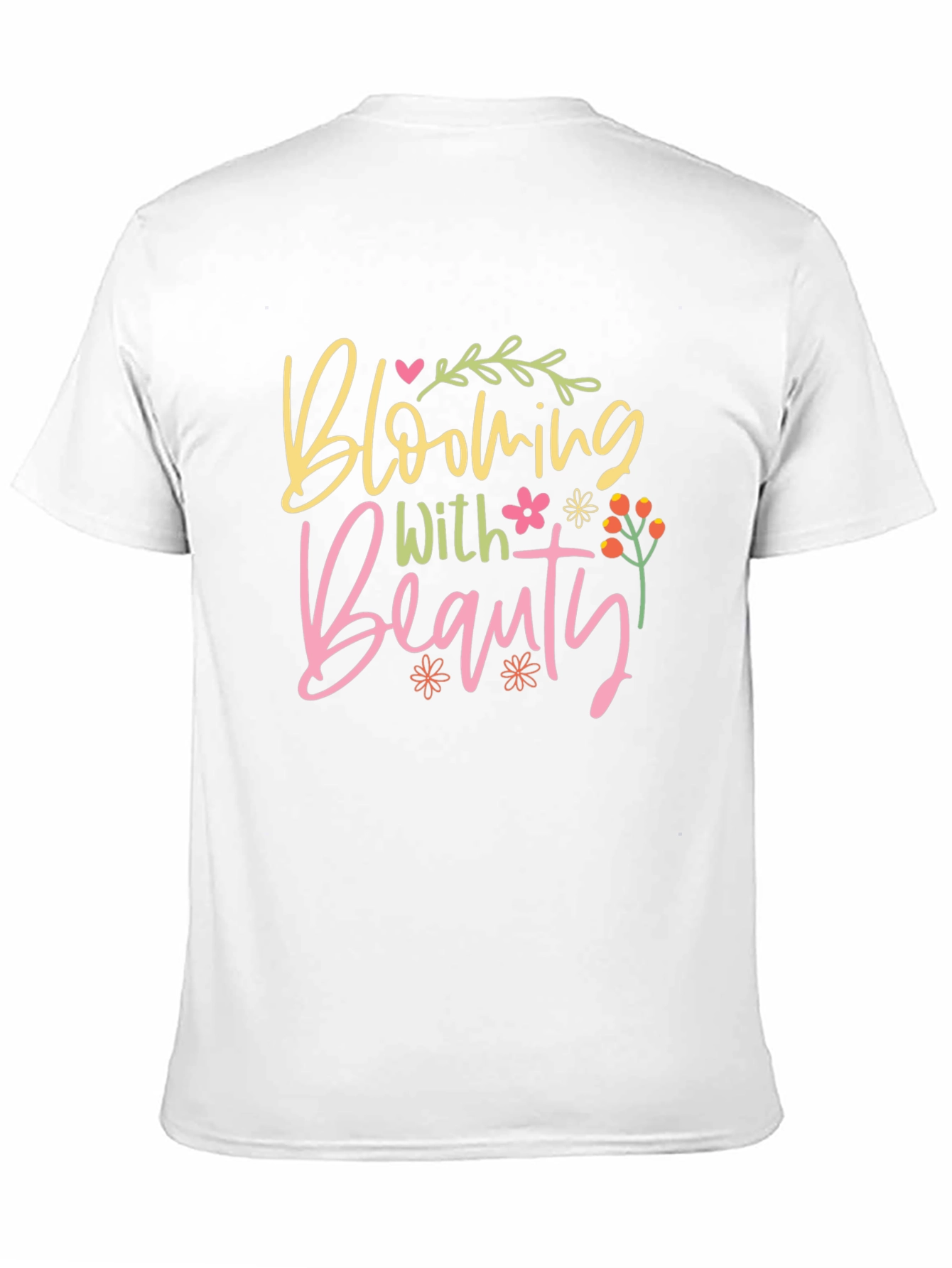 Blooming Beauty Black T-Shirt
