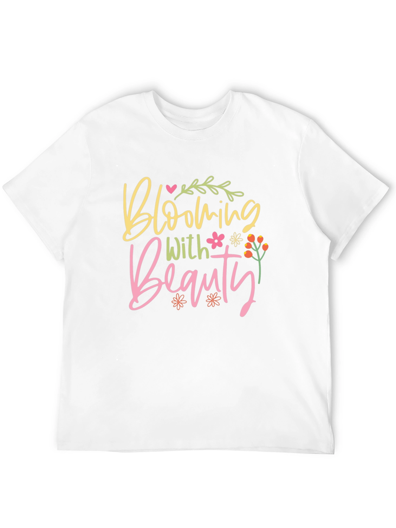 Blooming Beauty Black T-Shirt