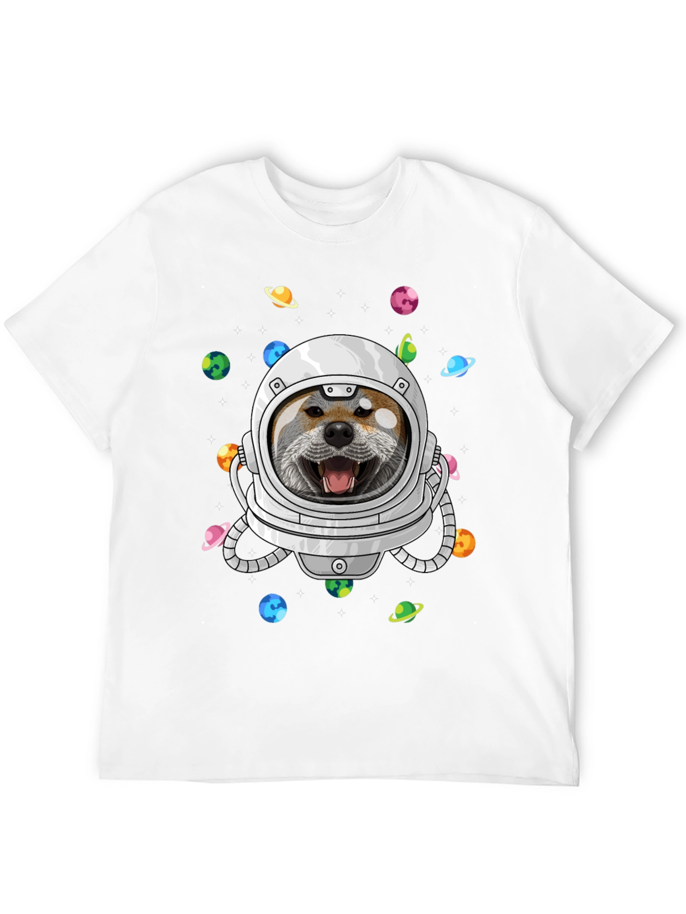 Shiba Inu Astronaut T-Shirt