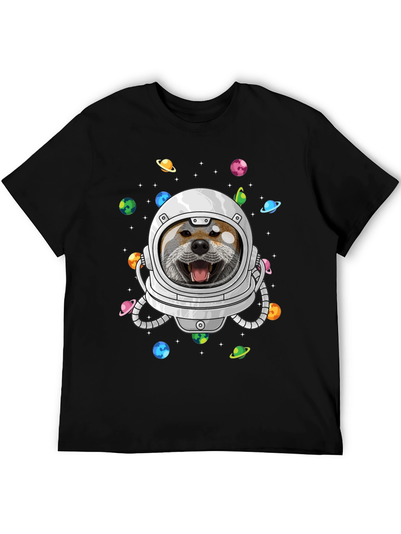 Shiba Inu Astronaut T-Shirt