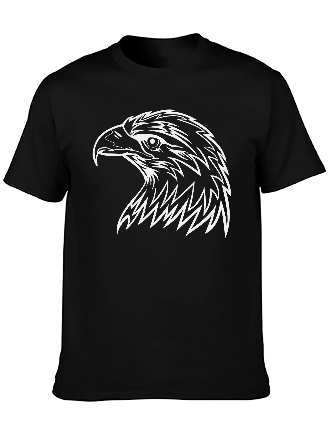Eagle Graphic Black T-Shirt - Mens Stylish Casual Tee