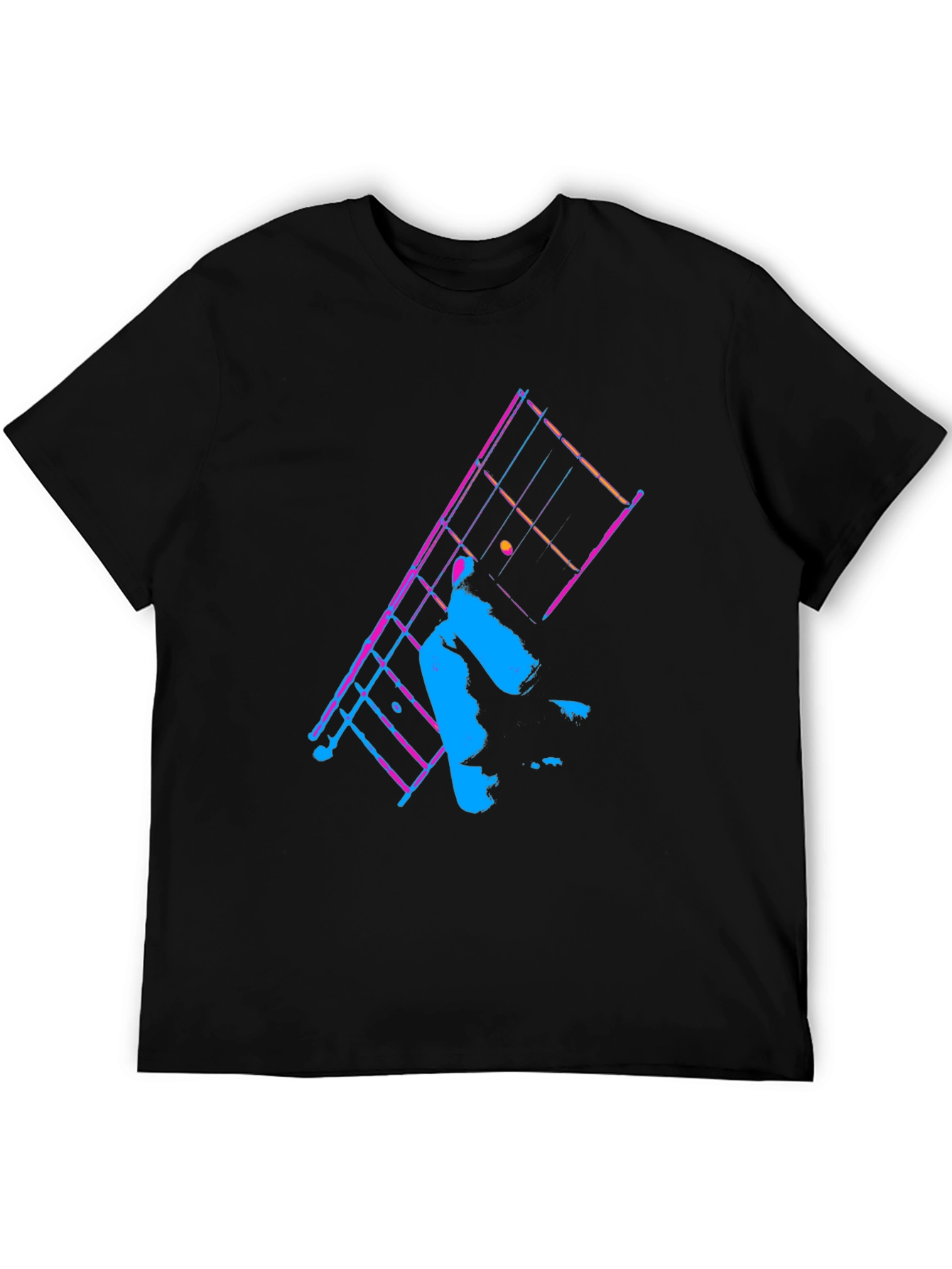 Retro Synthwave Tennis Graphic Tee