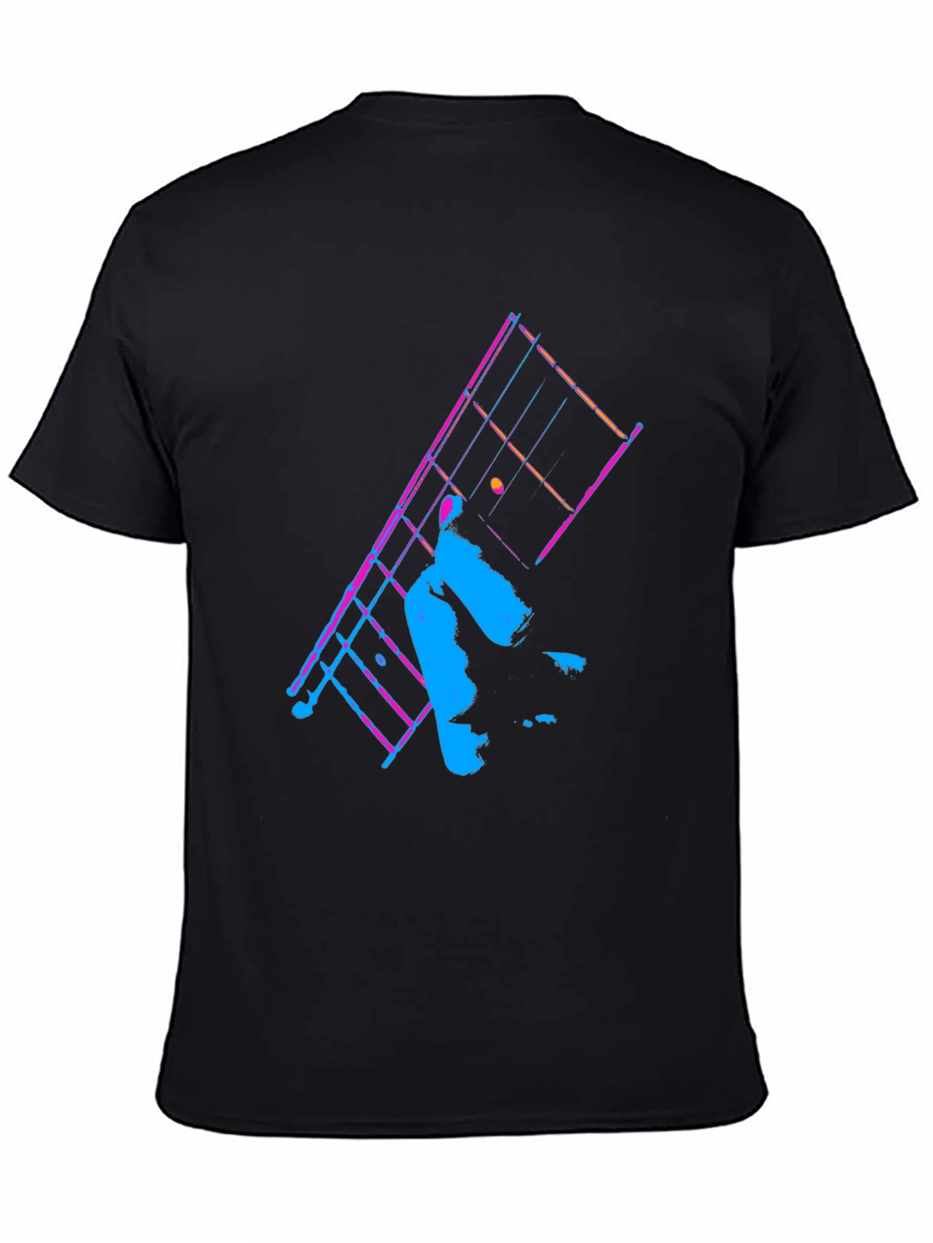 Retro Synthwave Tennis Graphic Tee