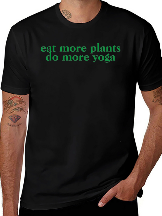Eat More Plants Yoga T-Shirt